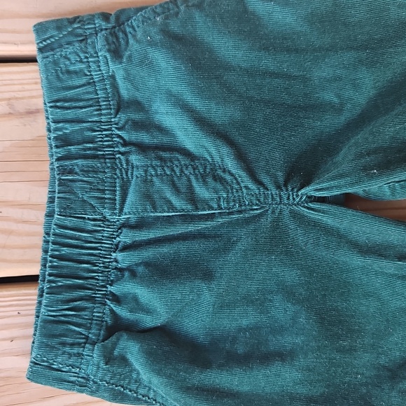 Carter’s Boys 2T Holiday Outfit – Plaid Flannel Shirt & Green Corduroy Pants - Picture 8 of 11